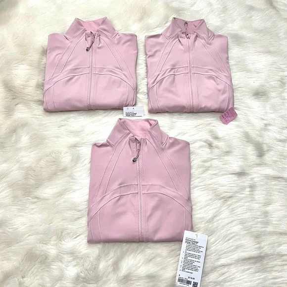 🆕Lululemon🍋Define Cropped Jacket Nulu Colour Pink Haze Sz 8